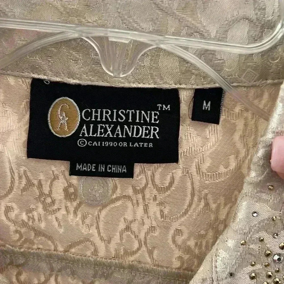 Christine Alexander Swarovski Crystal jacket - Picture 7 of 8